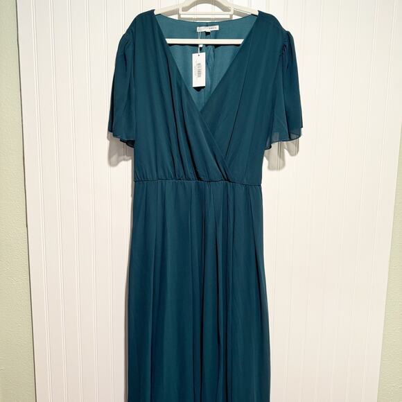 Baltic Born Vaughnie Maxi Dress Topaz Green NEW Size 3X - Picture 2 of 9